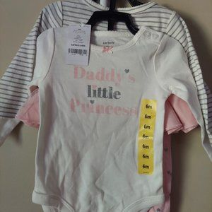 Brand new Carters baby girl set size 6 months